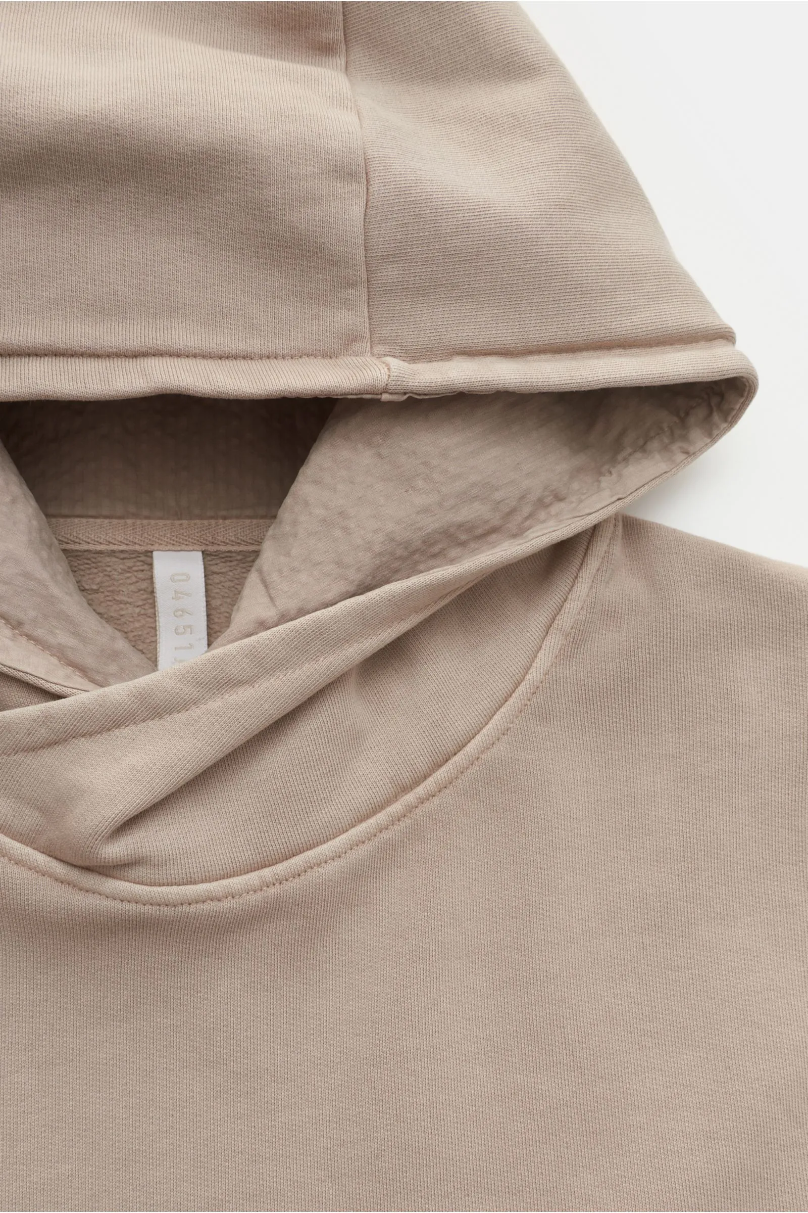 04651/ A TRIP IN A BAG hooded jumper 'AF Hoody' beige