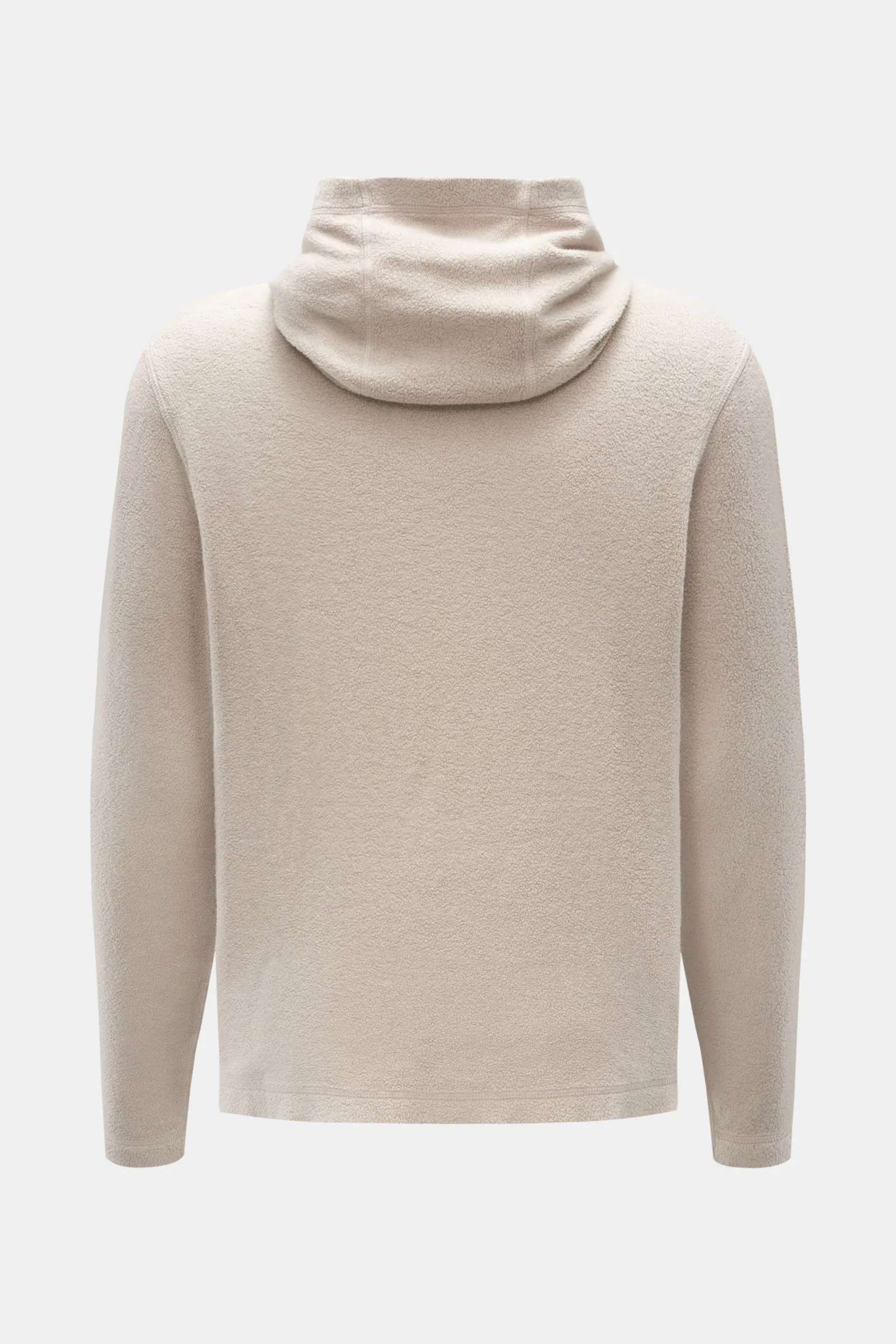 04651/ A TRIP IN A BAG hooded jumper 'PF Hoody' beige