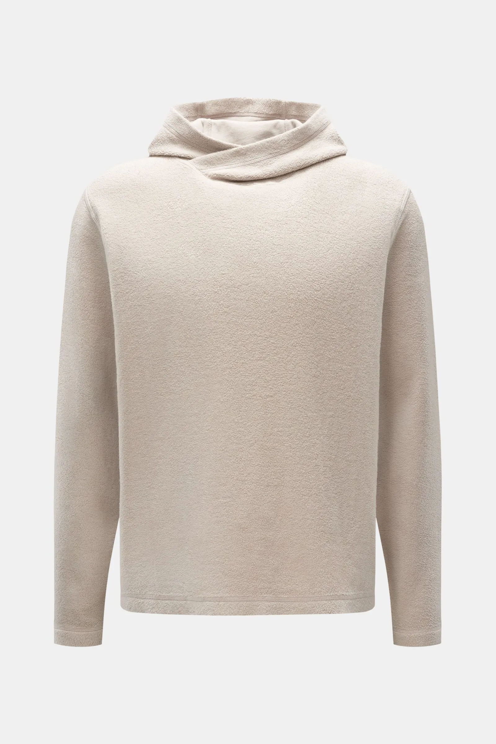 04651/ A TRIP IN A BAG hooded jumper 'PF Hoody' beige