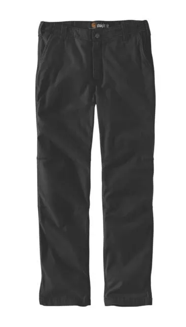 102821 Rugged Fit Rigby Straight Pant: Black: 32x30