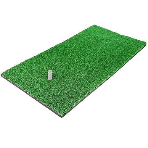 12x24 Golf Mat, Practice Hitting Mat with Rubber Tee - $24.99 Sale