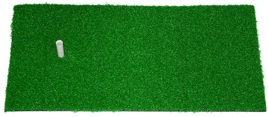 12x24 Golf Mat, Practice Hitting Mat with Rubber Tee - $24.99 Sale