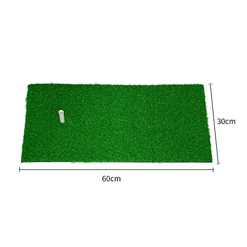 12x24 Golf Mat, Practice Hitting Mat with Rubber Tee - $24.99 Sale