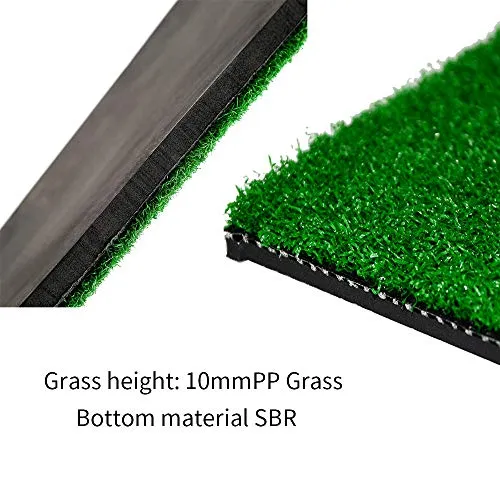 12x24 Golf Mat, Practice Hitting Mat with Rubber Tee - $24.99 Sale