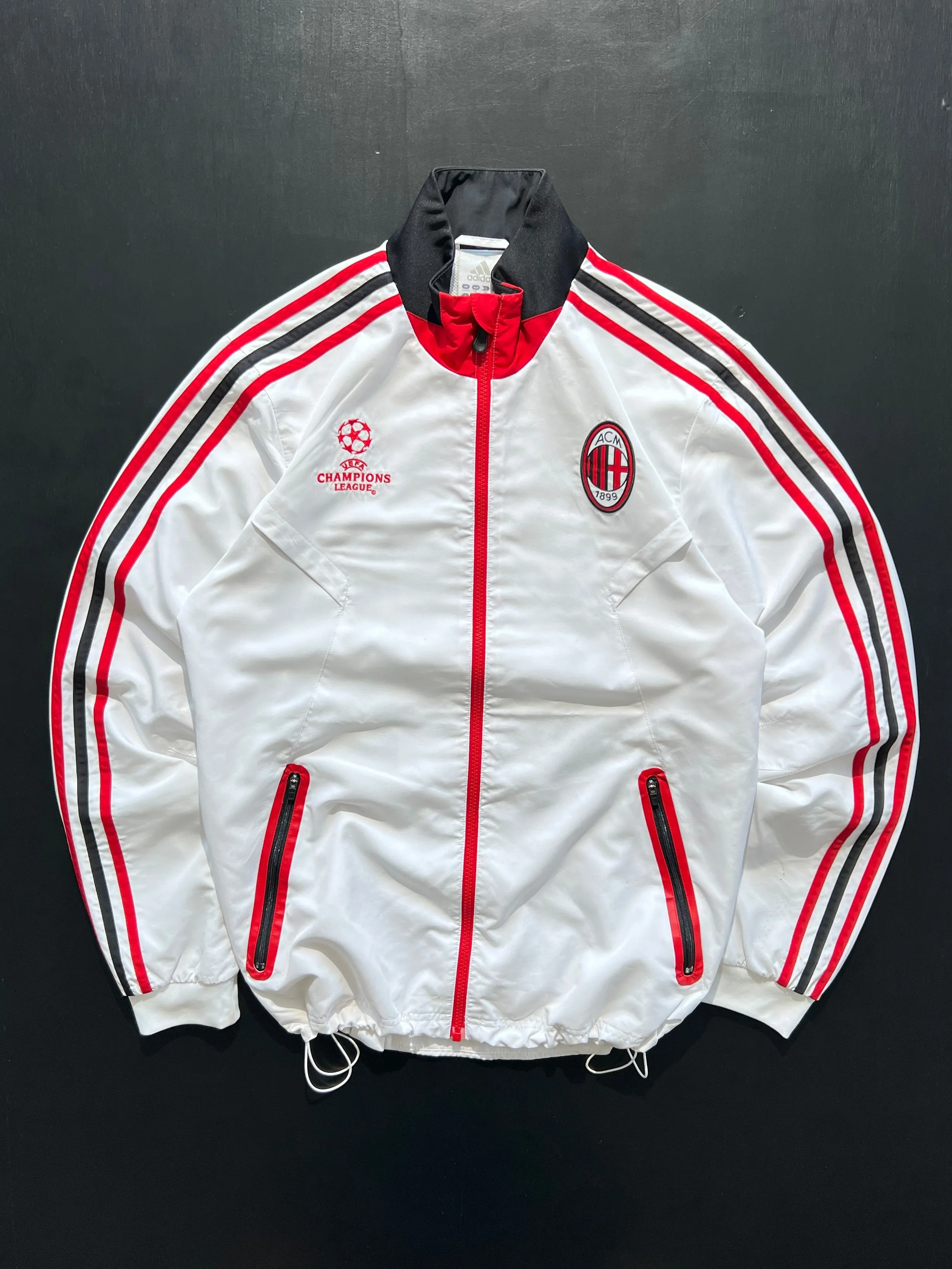 2010 Adidas AC Milan Track Jacket (M)