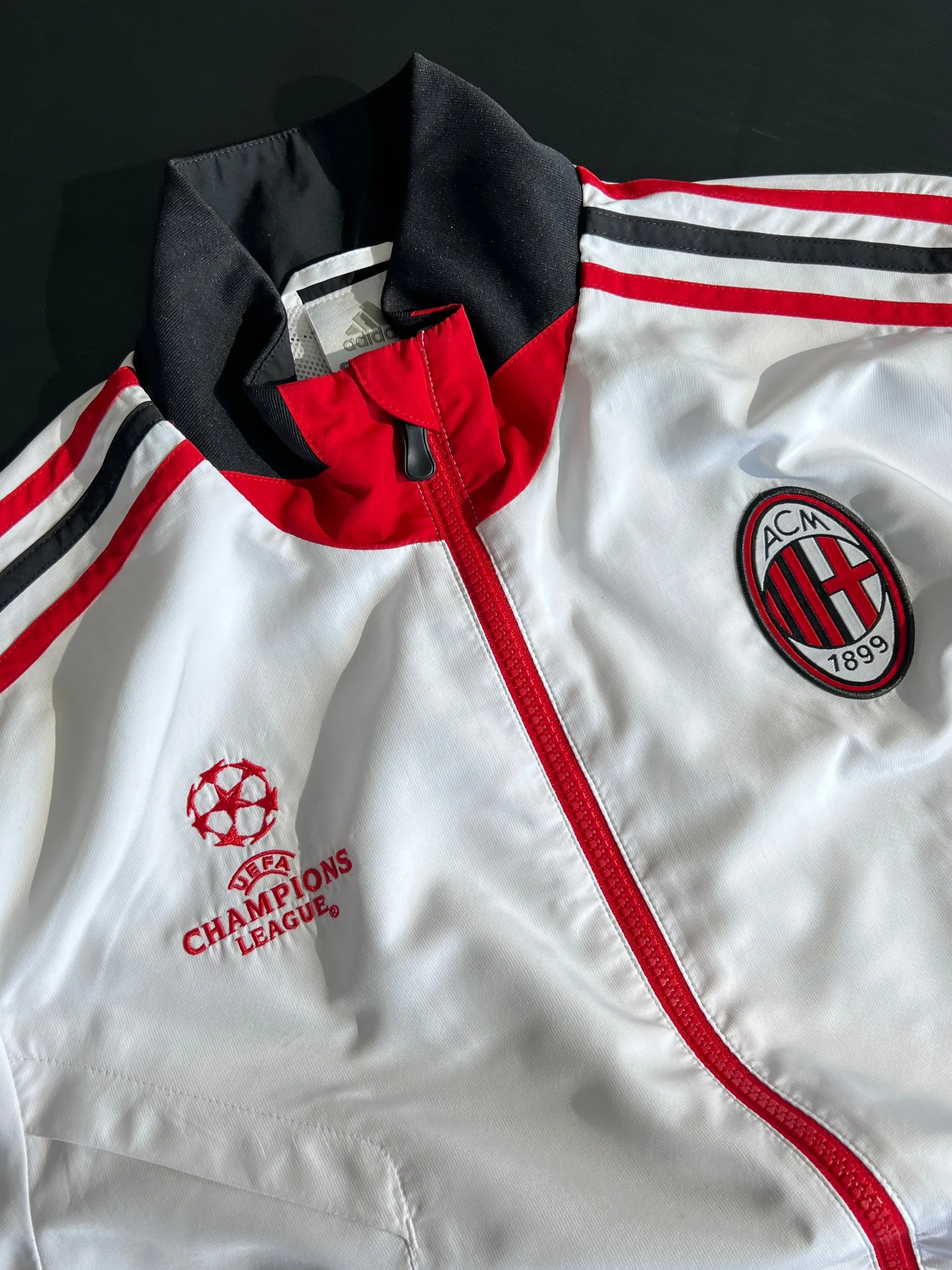 2010 Adidas AC Milan Track Jacket (M)