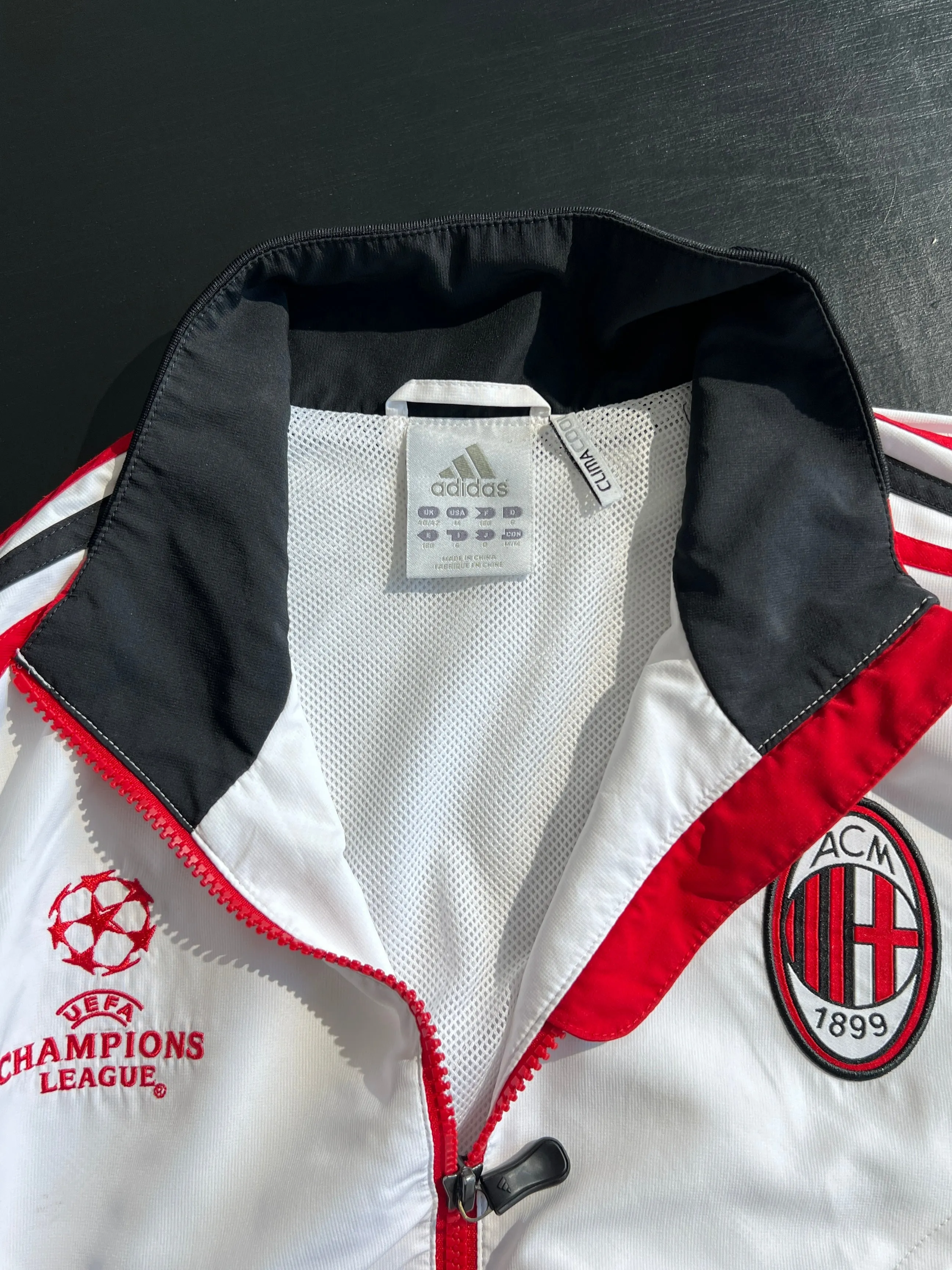 2010 Adidas AC Milan Track Jacket (M)