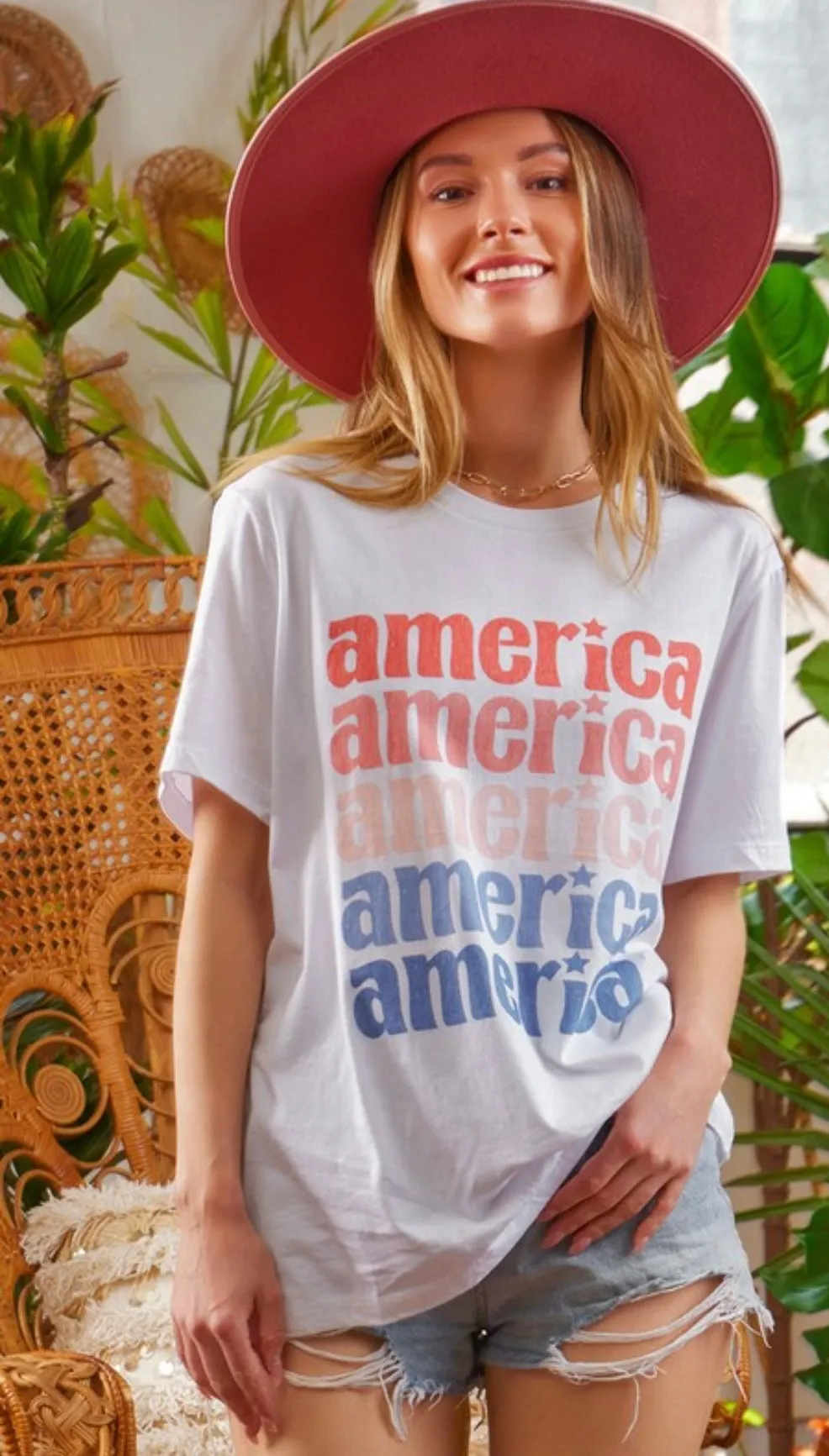 America Patriotic Tee