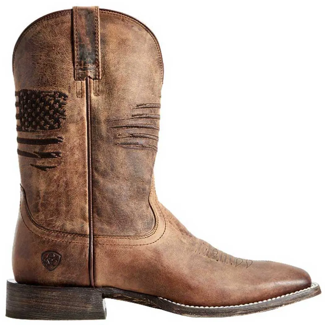 Ariat Circuit Boot Patriot Weathered Tan (Men's)