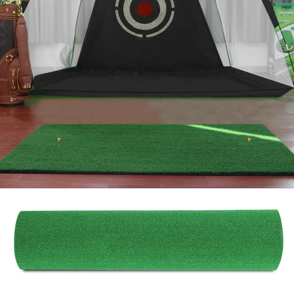 Backyard Golf Mat 40 x 50 Residential Training Turf Mat W/Tee