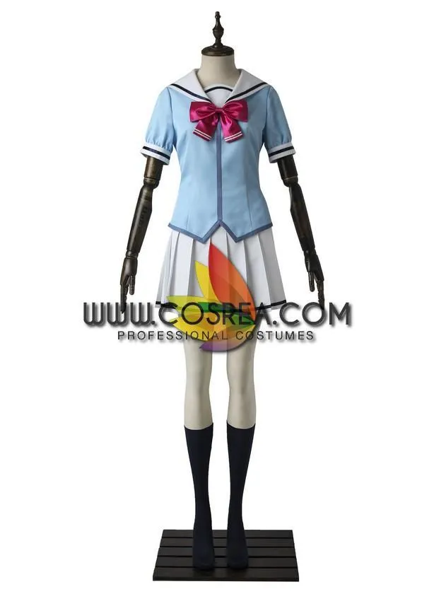 BanG Dream! Summer Academy Uniform Cosplay Costume