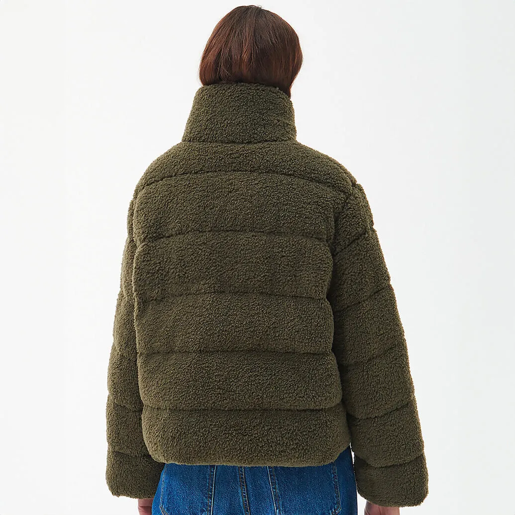 Barbour Lichen Quilt Deep Olive