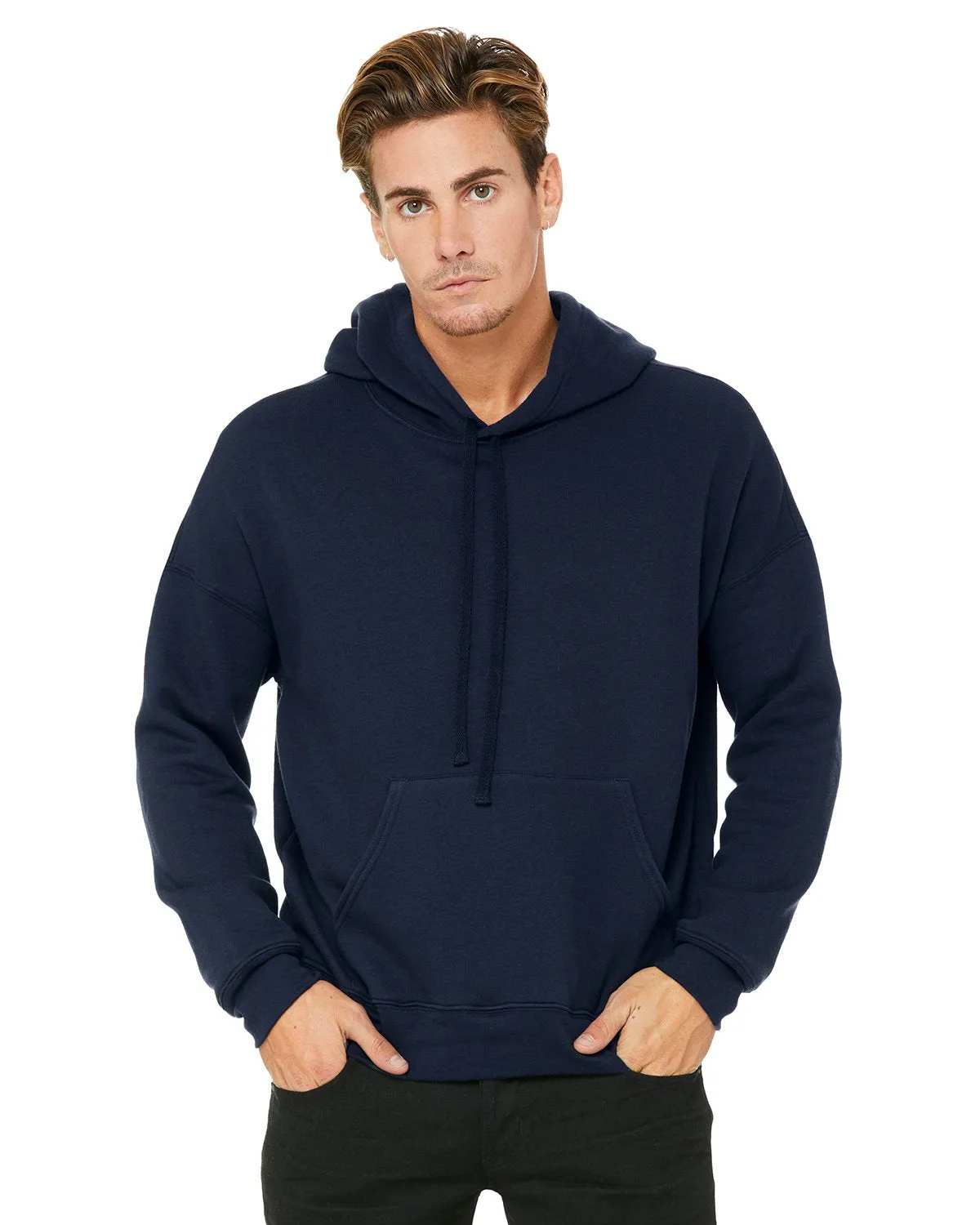 Bella + Canvas Unisex Sponge Fleece Pullover Hoodie 3729 Navy