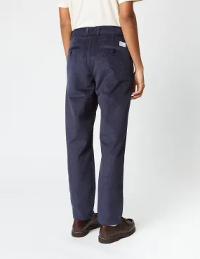 Bhode x Brisbane Cord Pant (Relaxed, Straight) - Navy Blue