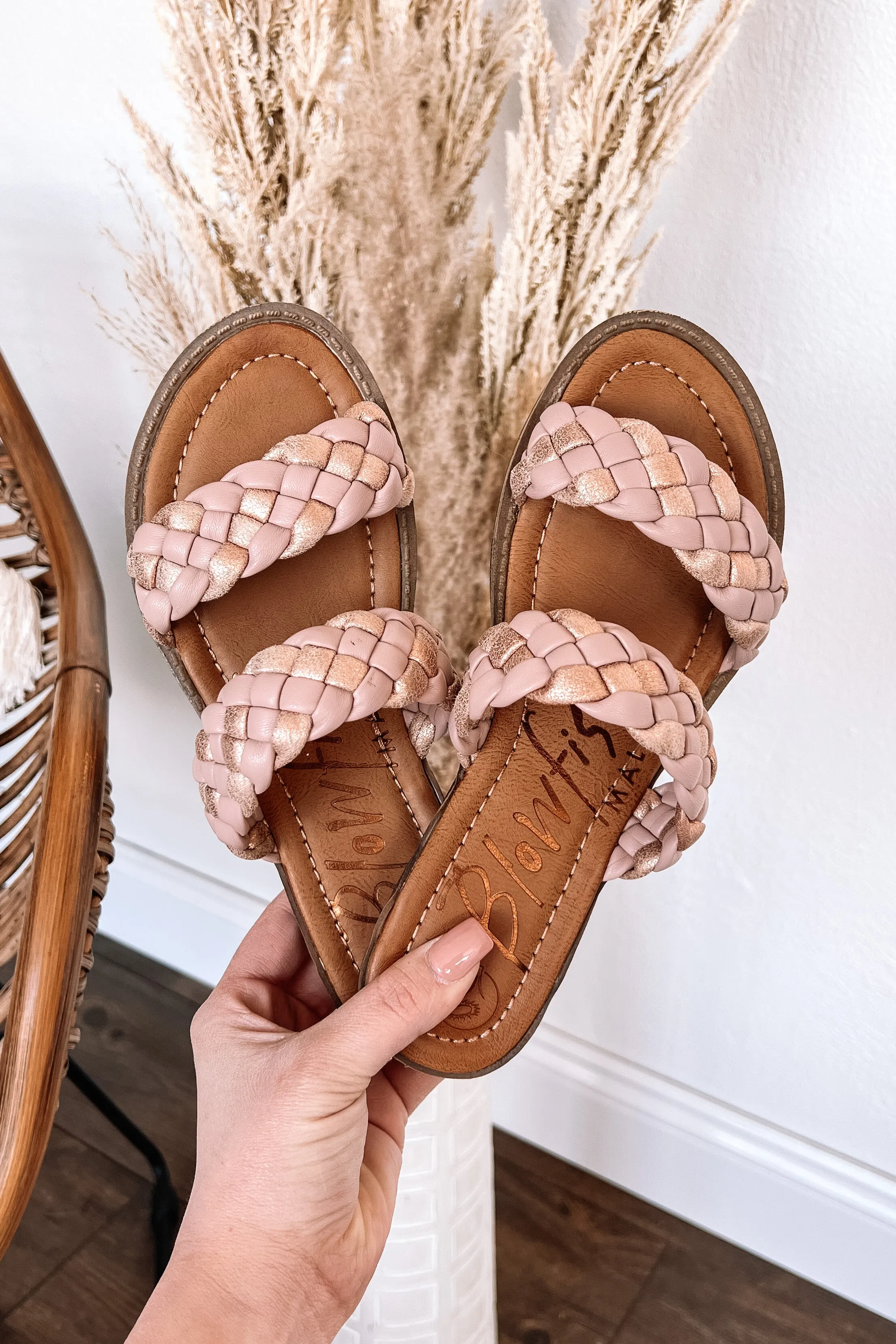 Blowfish Bolley Braided Sandals- Lotus Mandala