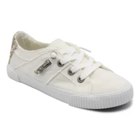 Blowfish White Smoked Canvas Fruit Sneaker