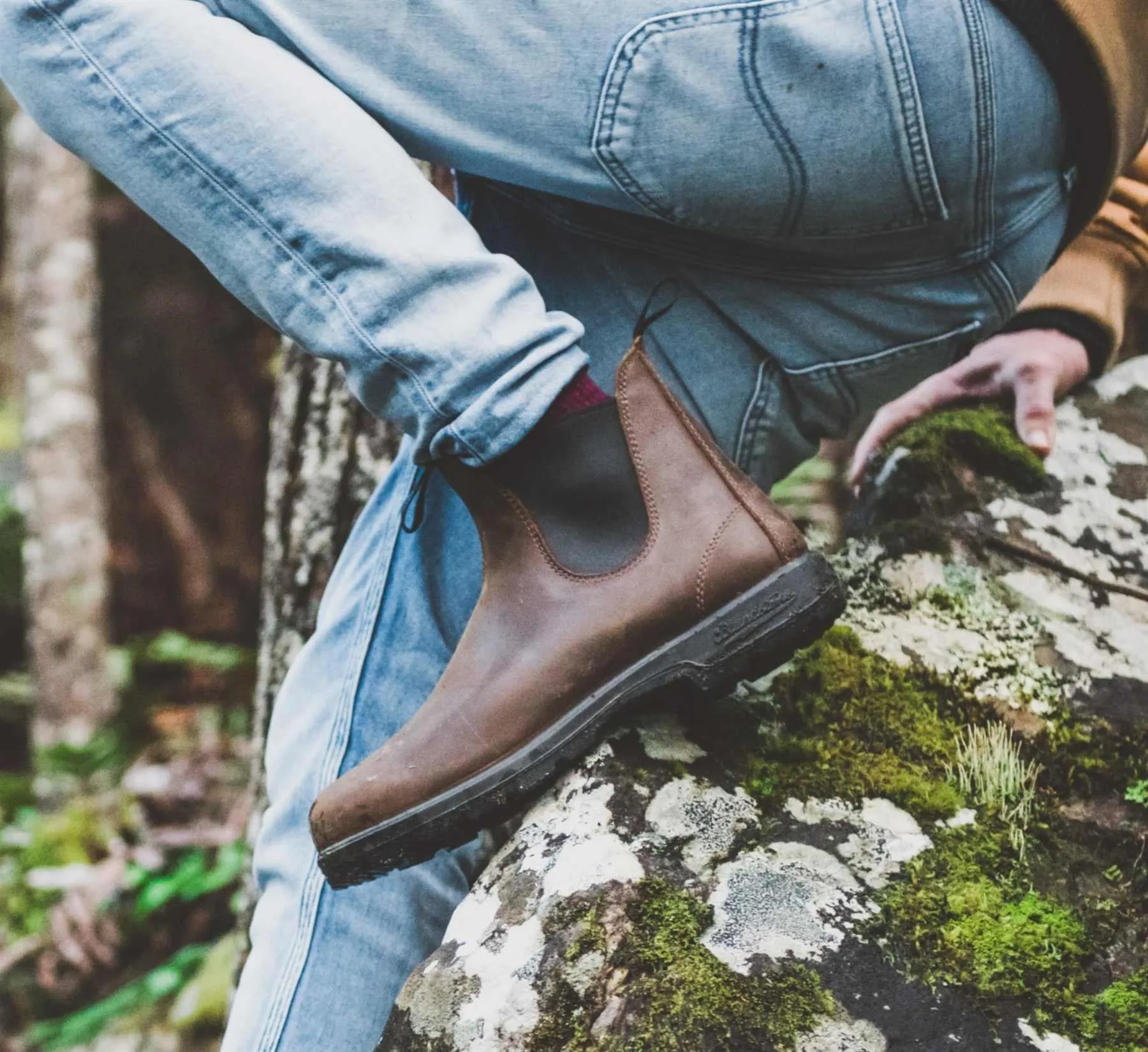 Blundstone #1477 Antique Brown Thermal Chelsea Boot