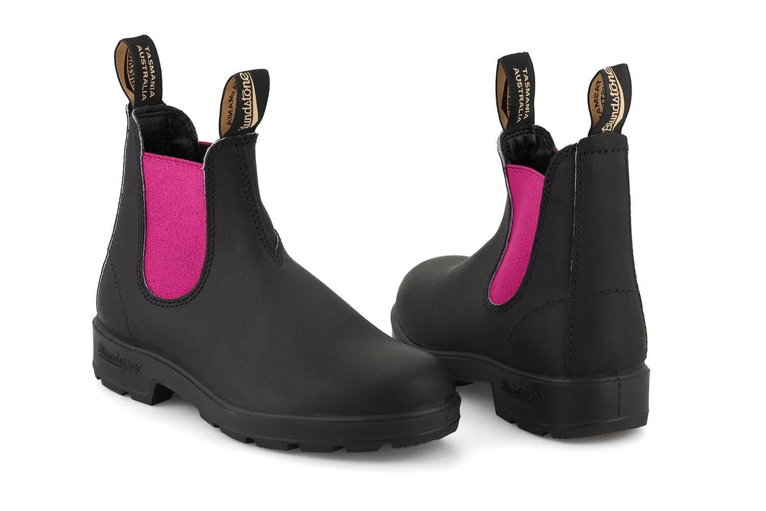 Blundstone #2208 Black/Fuschia Chelsea Boot