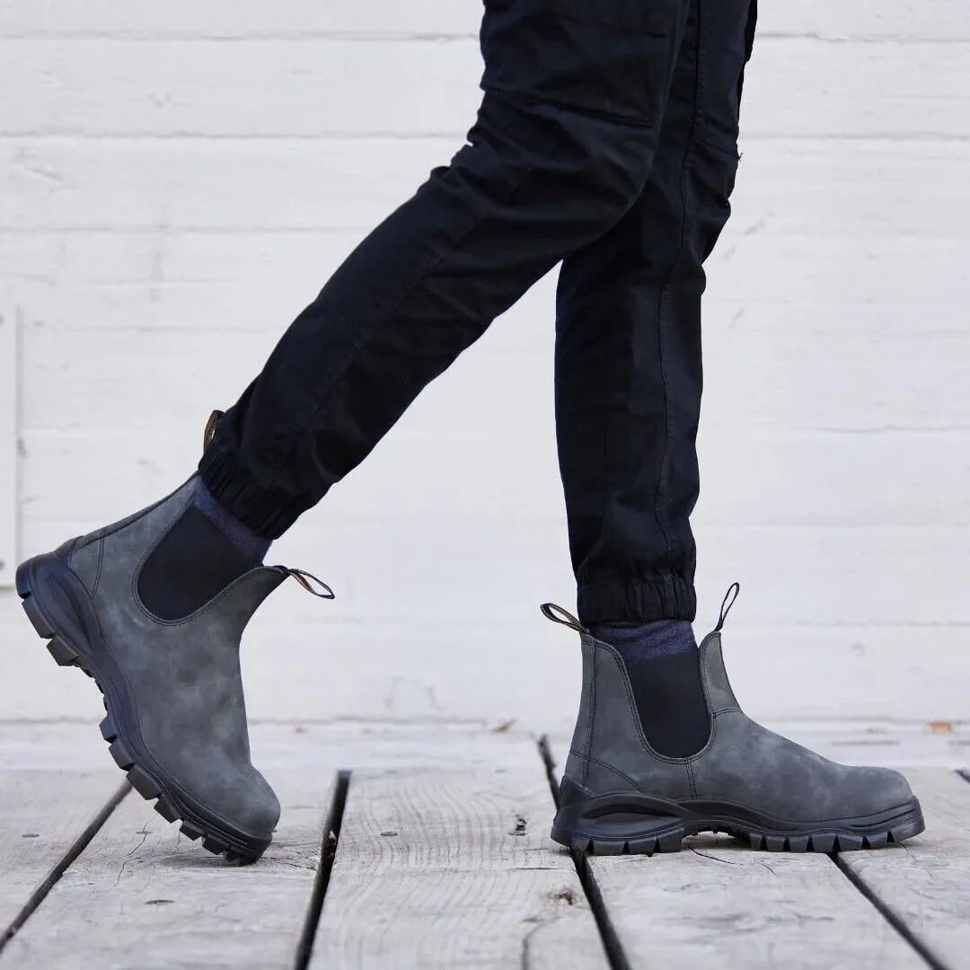 Blundstone #2238 Rustic Black Chelsea Lug Boot