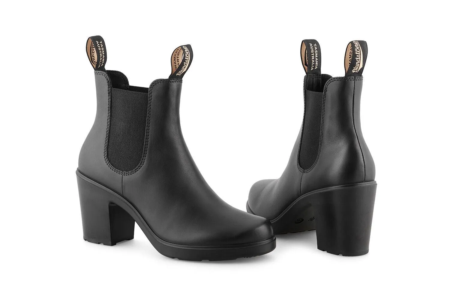 Blundstone #2365 Black High Heeled Chelsea Boot