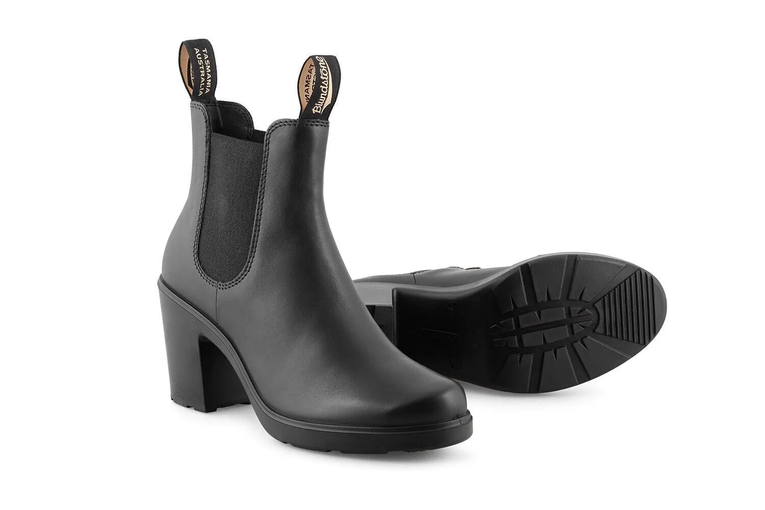 Blundstone #2365 Black High Heeled Chelsea Boot