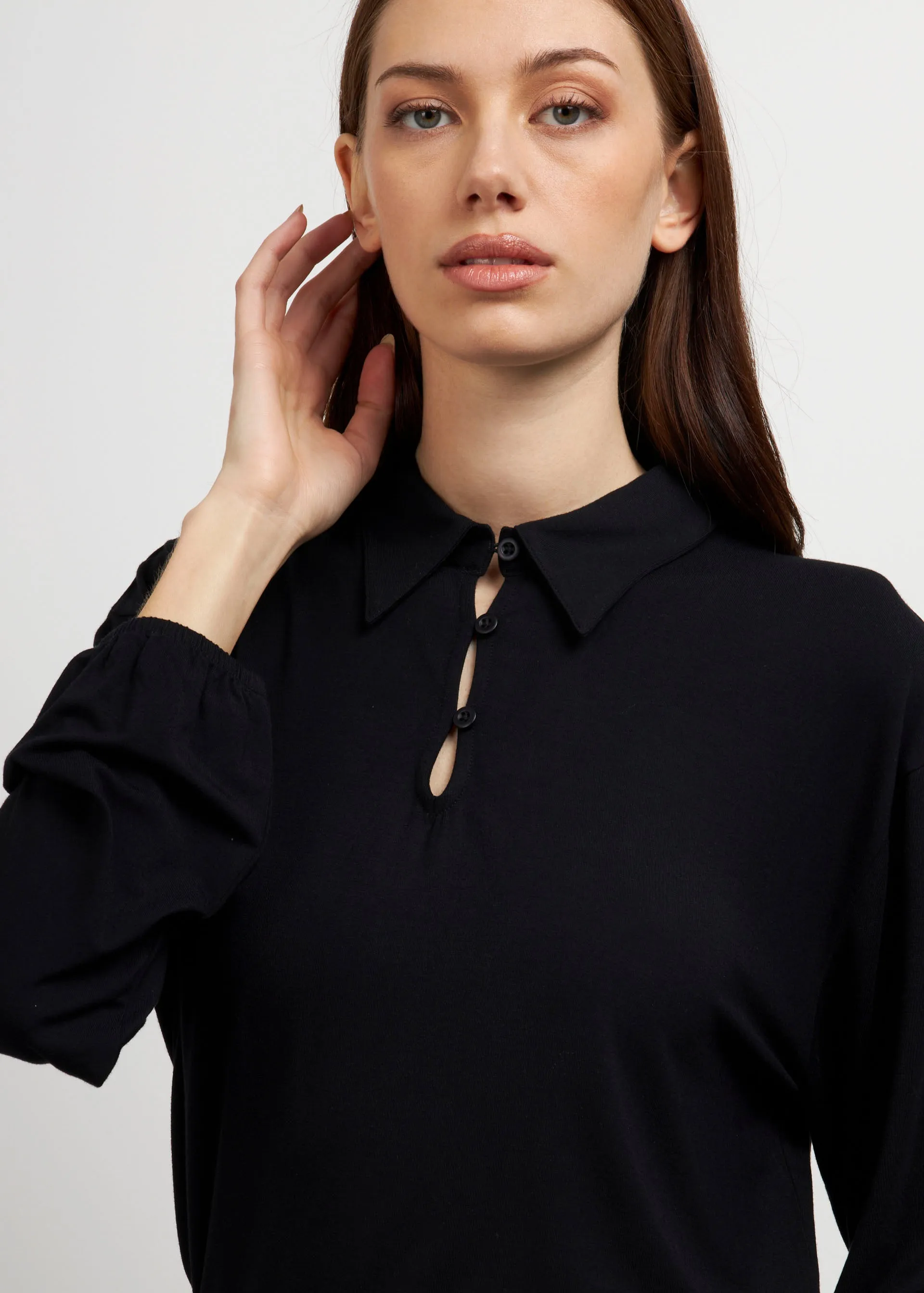 Blusa in fibra di bamboo