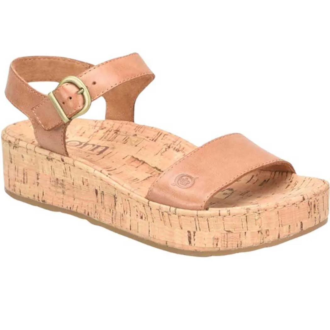 Born Sari Platform Sandal Brown (Women's)