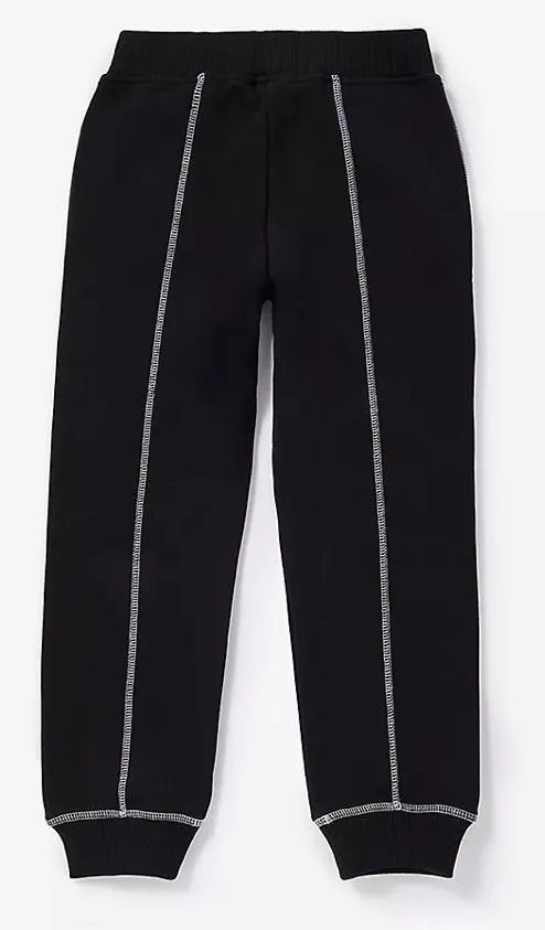 BOYS SWEATPANTS W/ CONTRAST STITCHING & LOGO