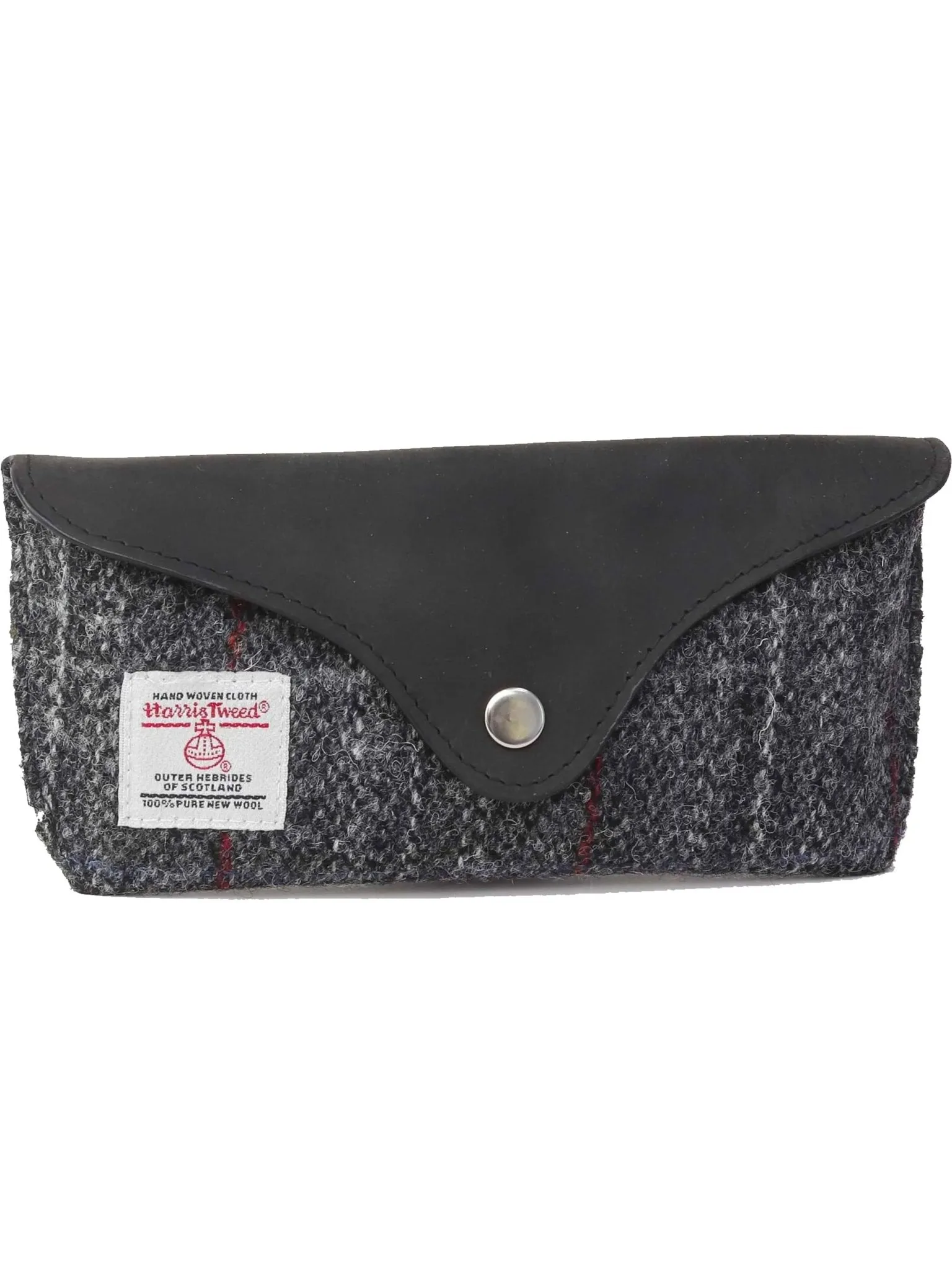 British Bag Company - Harris Tweed Grey Glasses Case