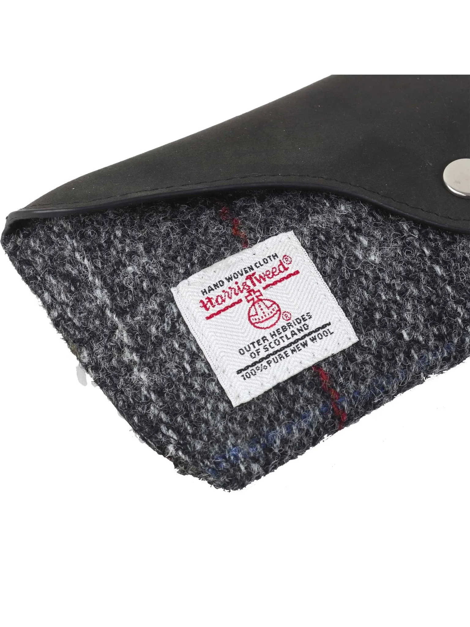 British Bag Company - Harris Tweed Grey Glasses Case