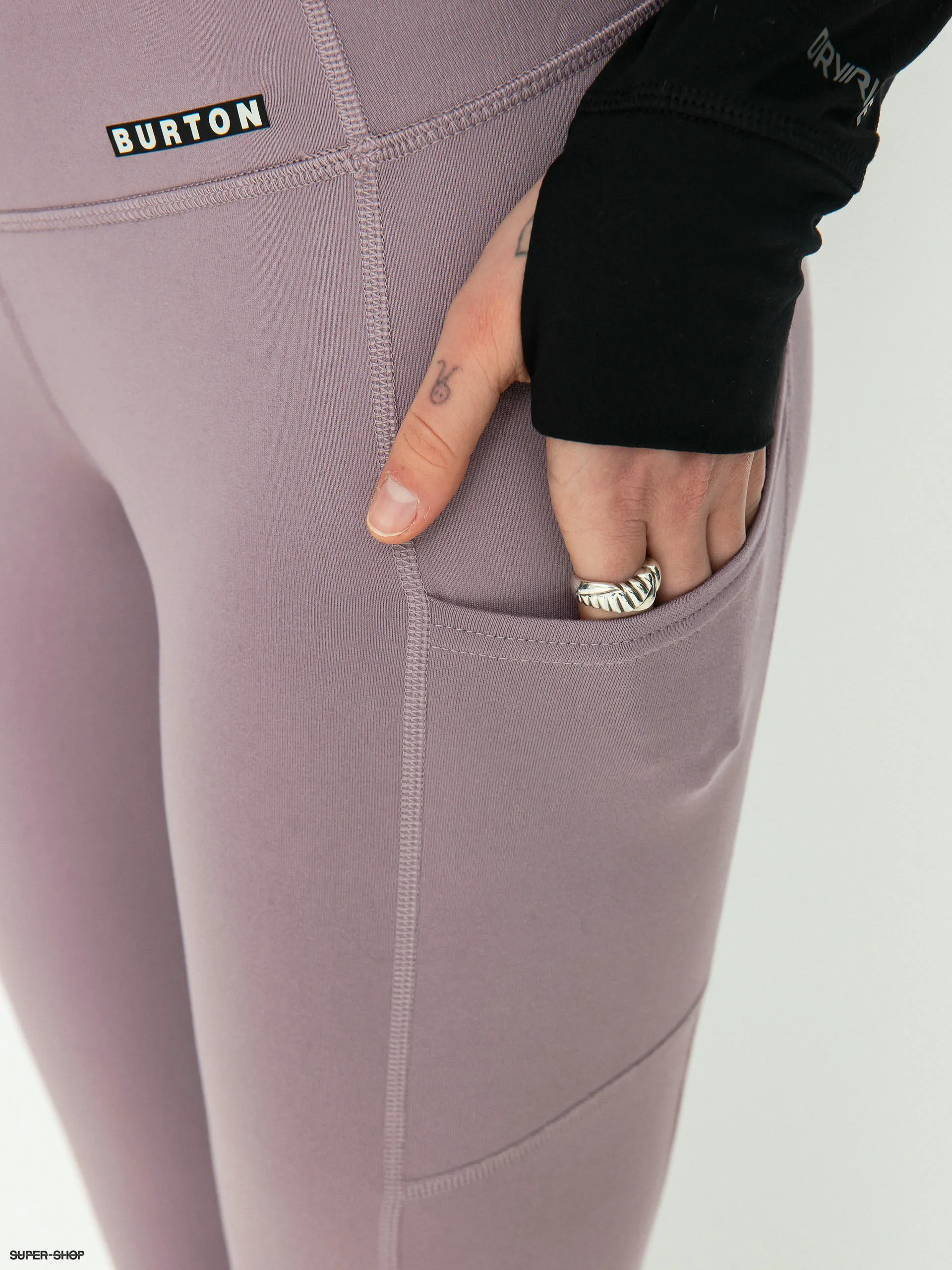 Burton Midweight X Base Layer Leggings Wmn (elderberry)