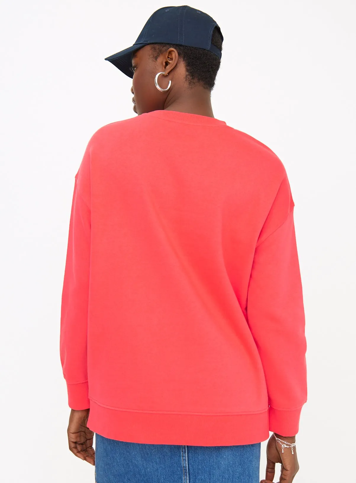 Buy Coral Oversized New York Sweatshirt XXL | Hoodies and sweatshirts | Tu