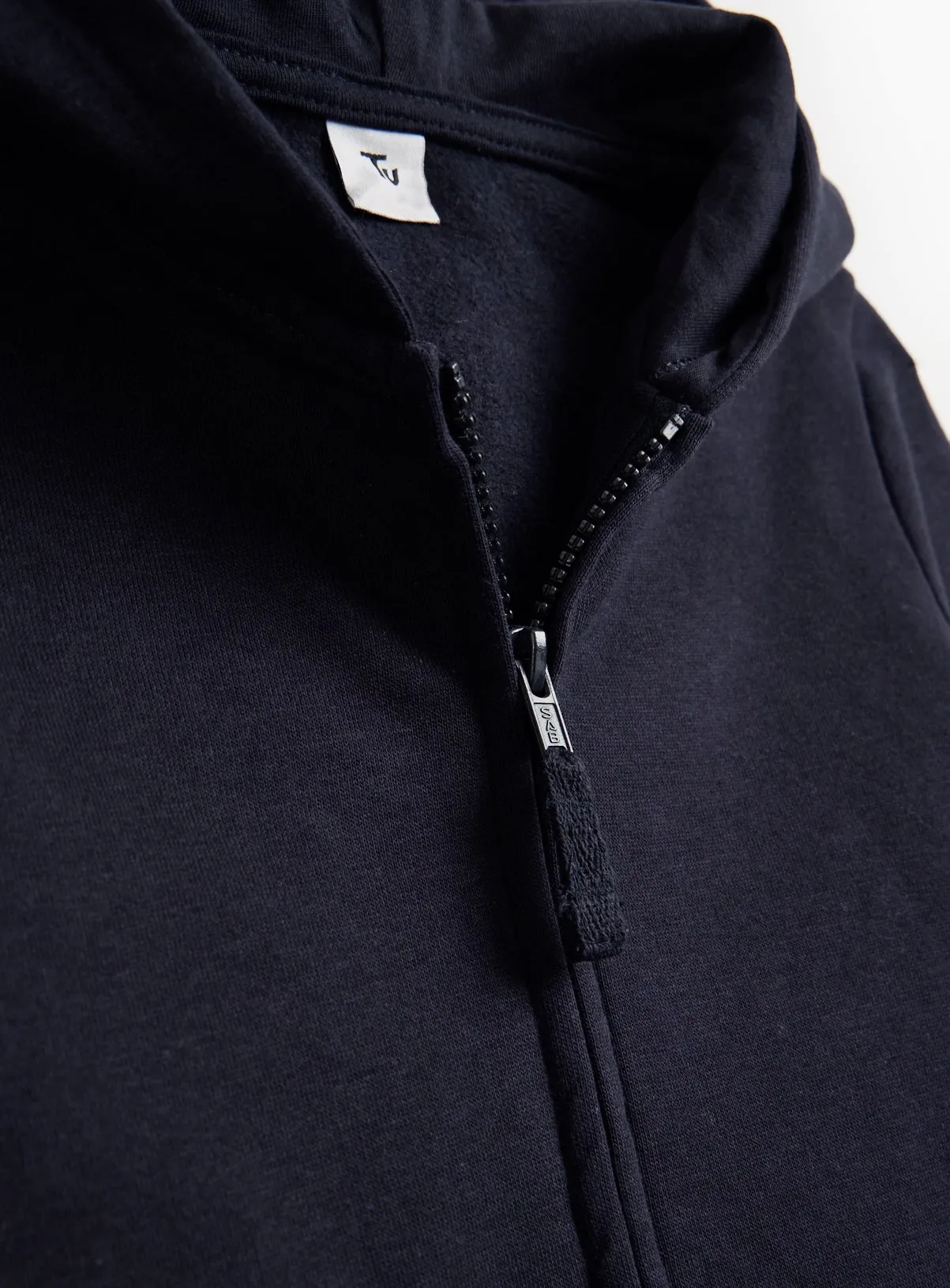 Buy Navy Zip-Through Hoodie 8 years | Jumpers and hoodies | Tu