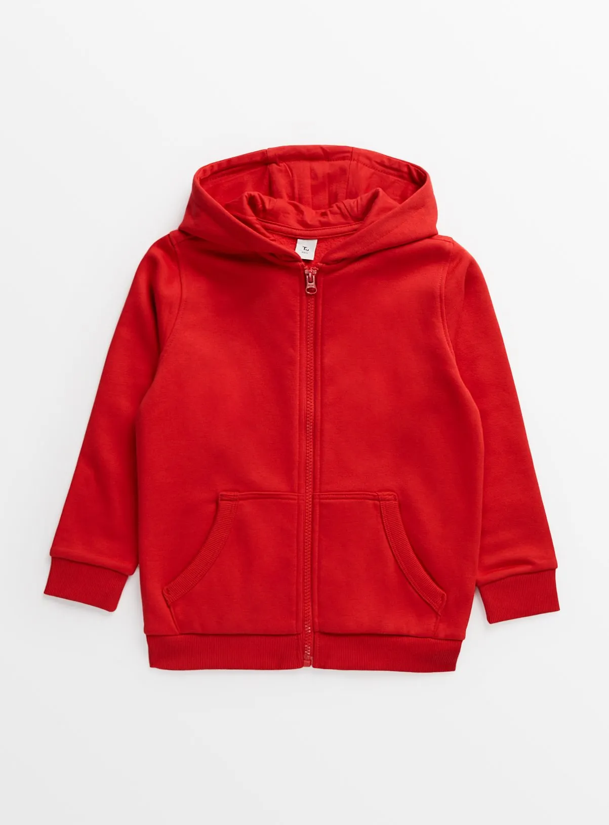 Buy Red Zip-Through Hoodie 6 years | Jumpers and hoodies | Tu