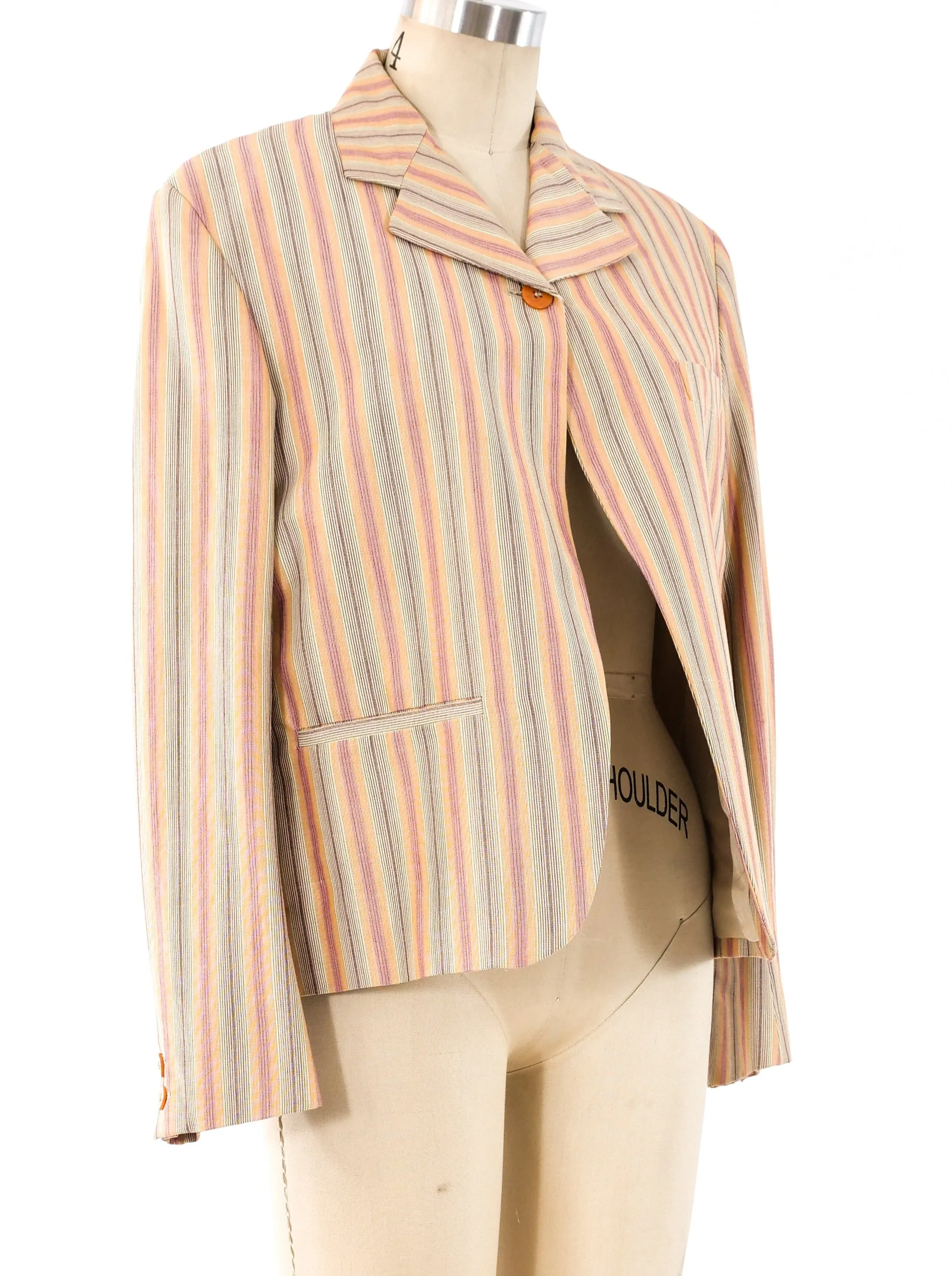 Callaghan Striped Cotton Jacket