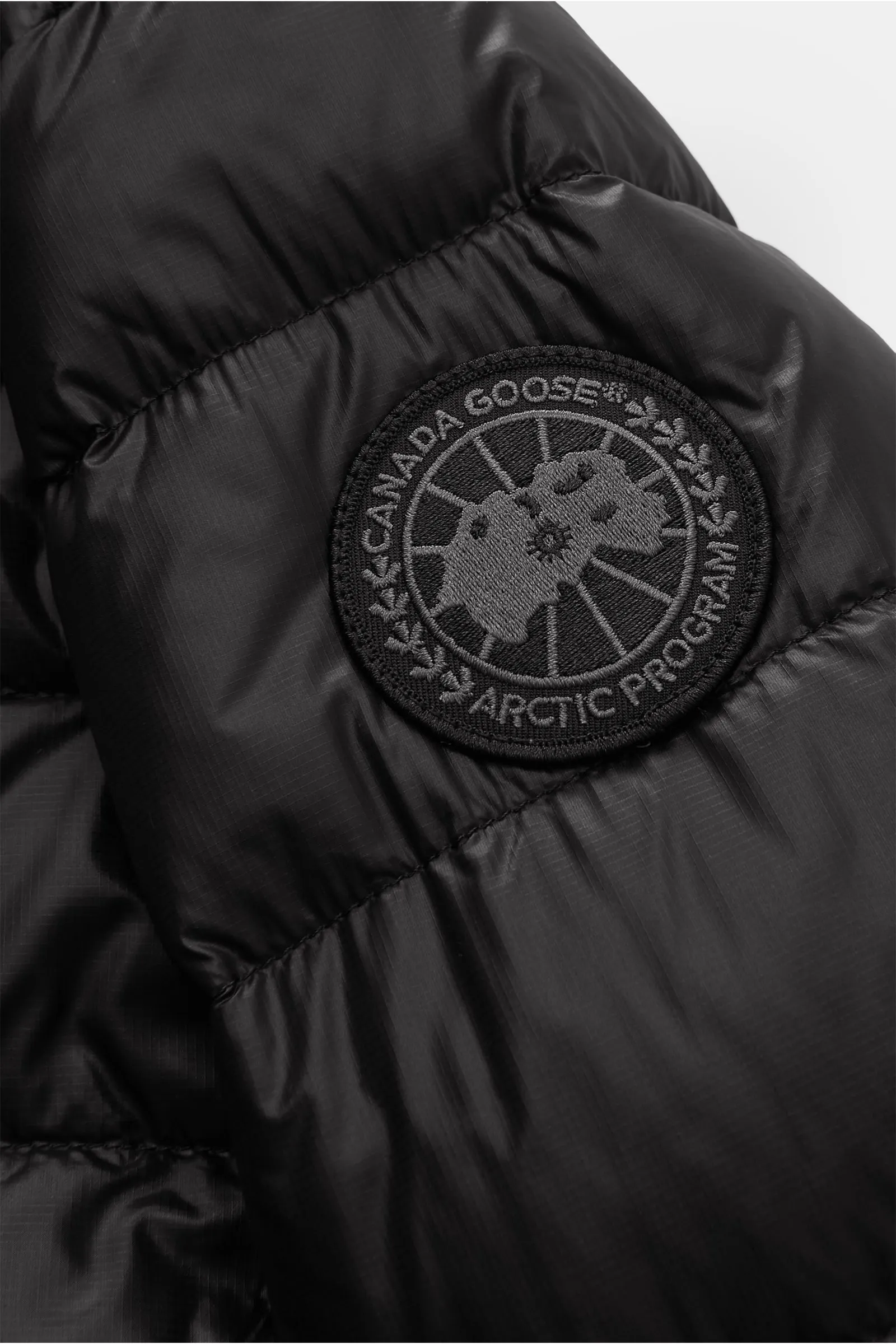 CANADA GOOSE down jacket 'Crofton Hoody' black