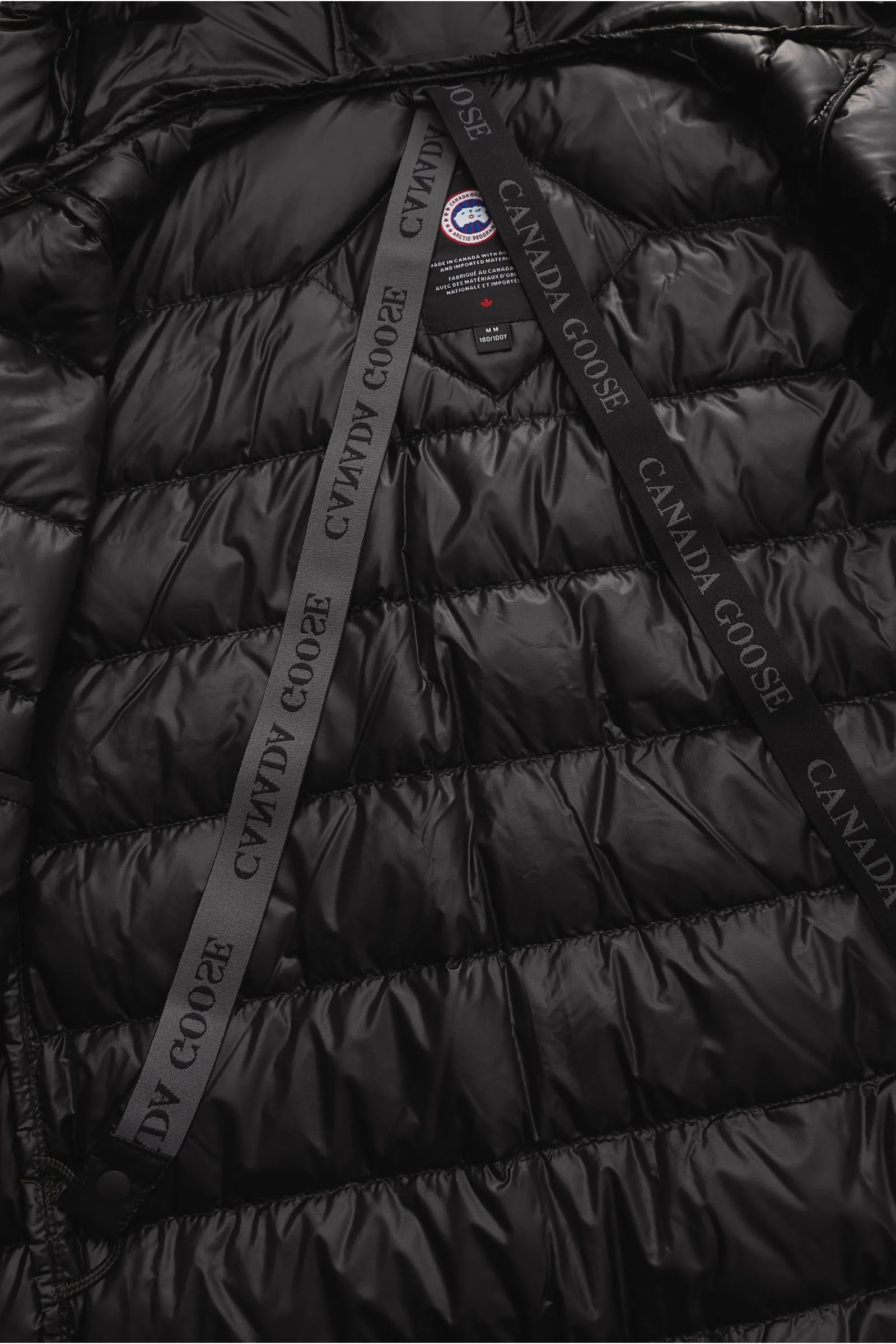 CANADA GOOSE down jacket 'Crofton Hoody' black