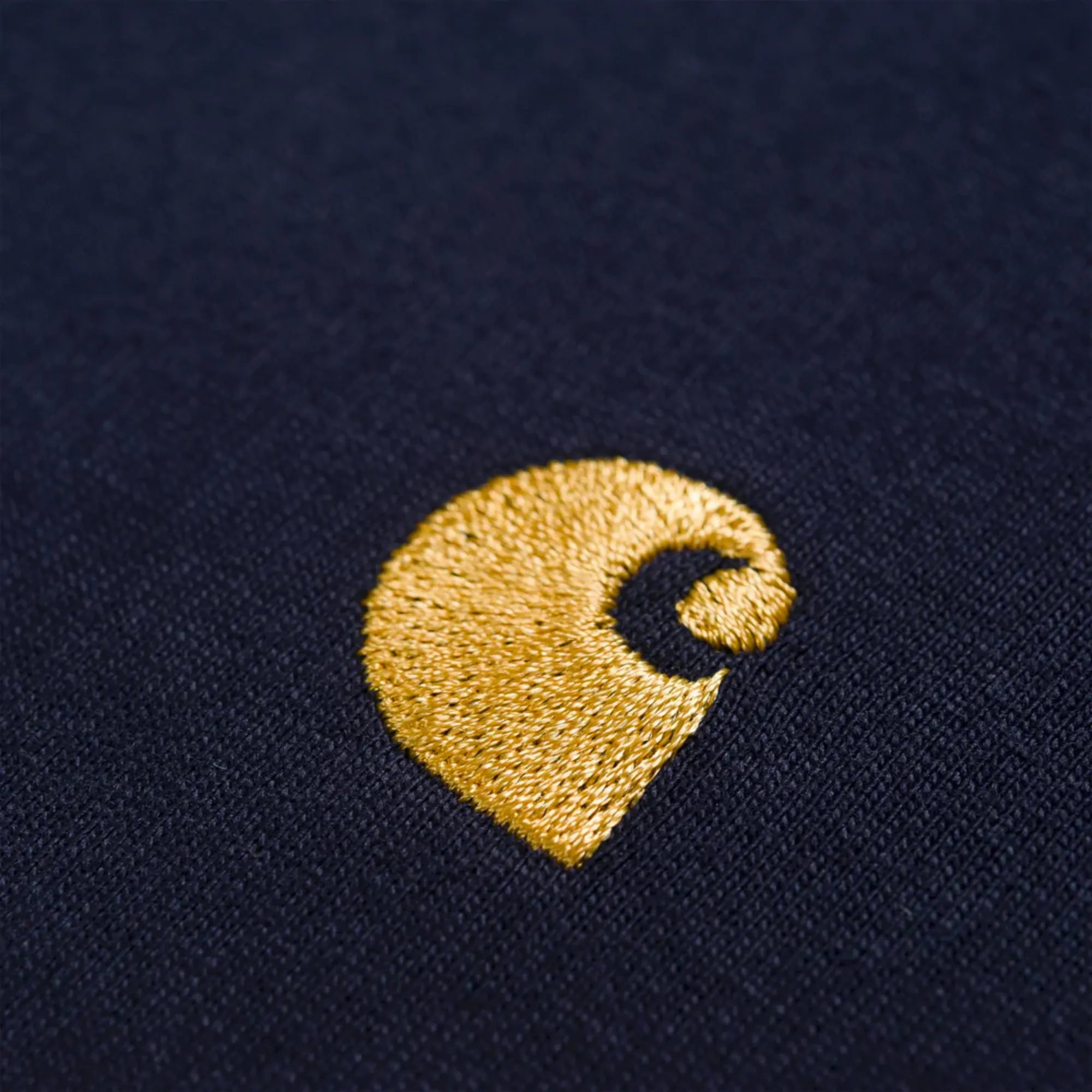 Carhartt WIP Chase Tee Dark Navy/Gold