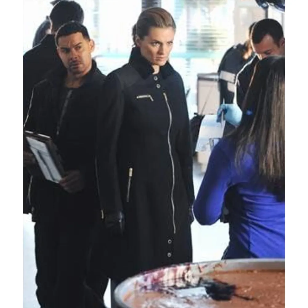 Castle Season 6 Stana Katic Coat