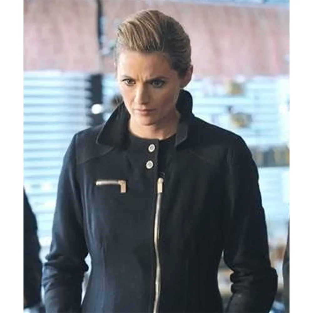 Castle Season 6 Stana Katic Coat