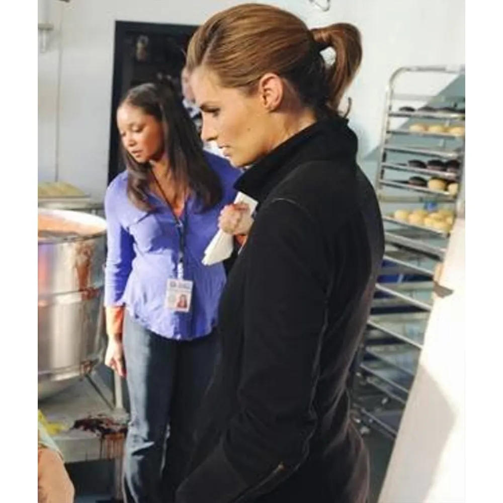 Castle Season 6 Stana Katic Coat