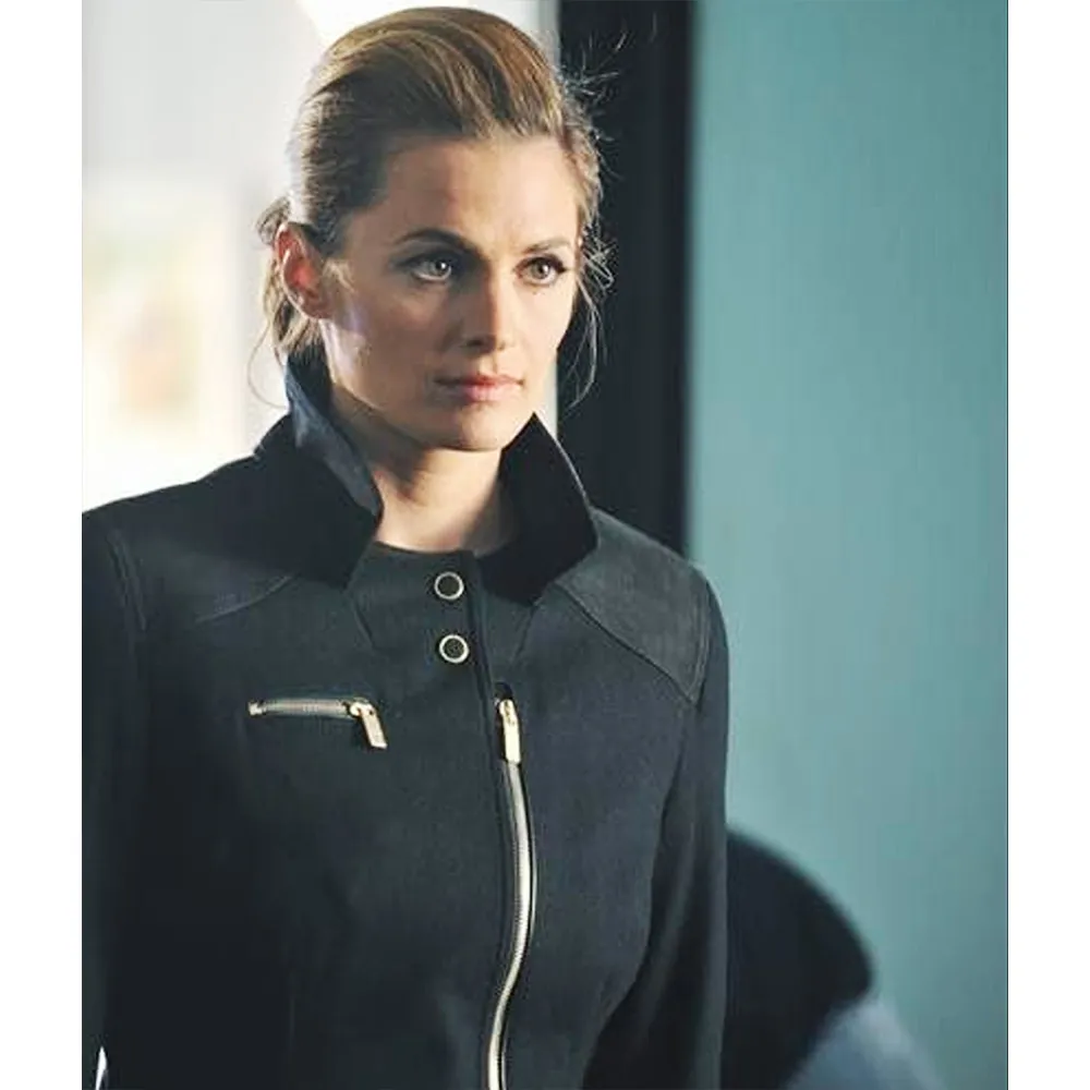 Castle Season 6 Stana Katic Coat