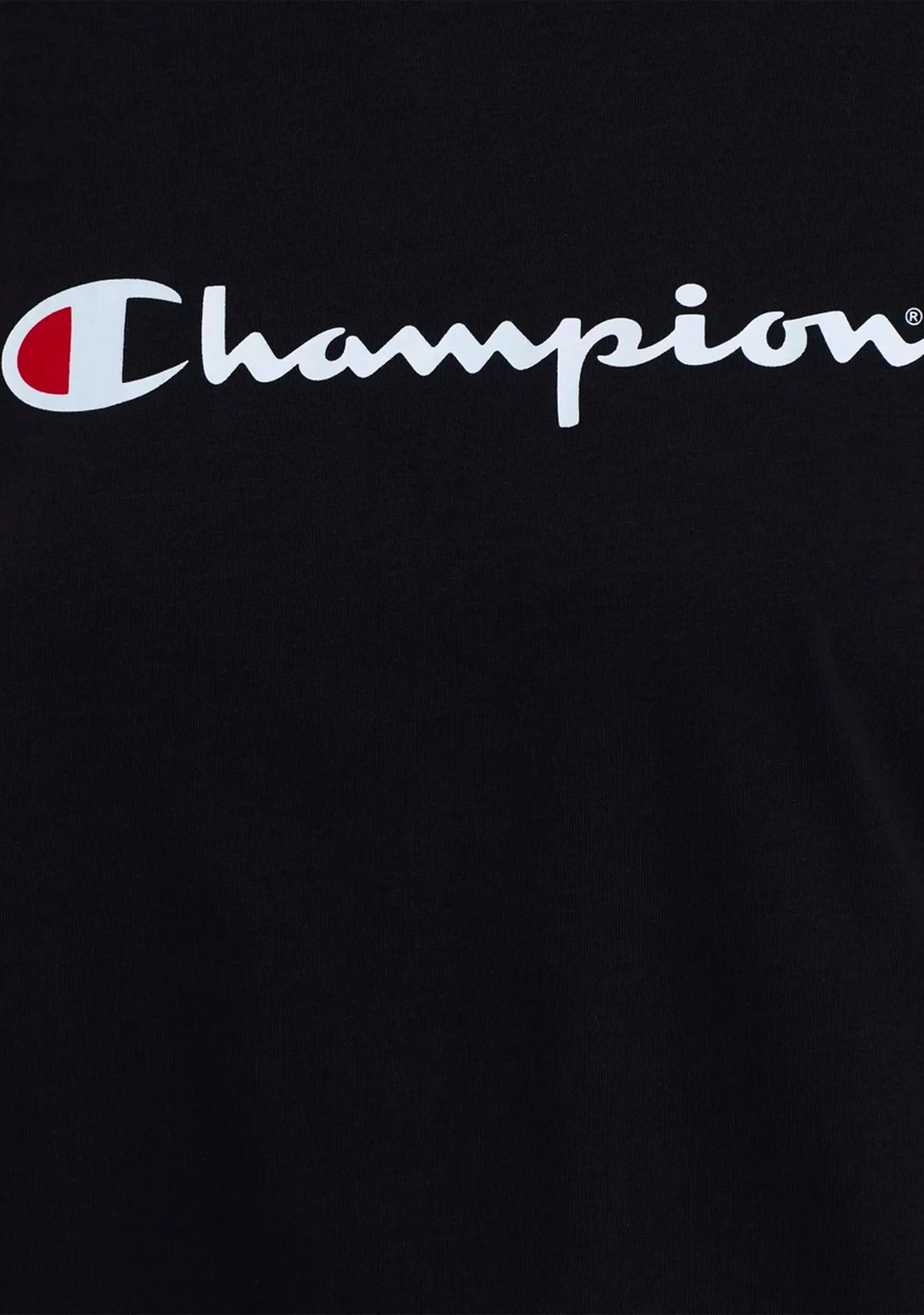 Champion Womens Script Short Sleeve Tee Black  CVRGN BLK