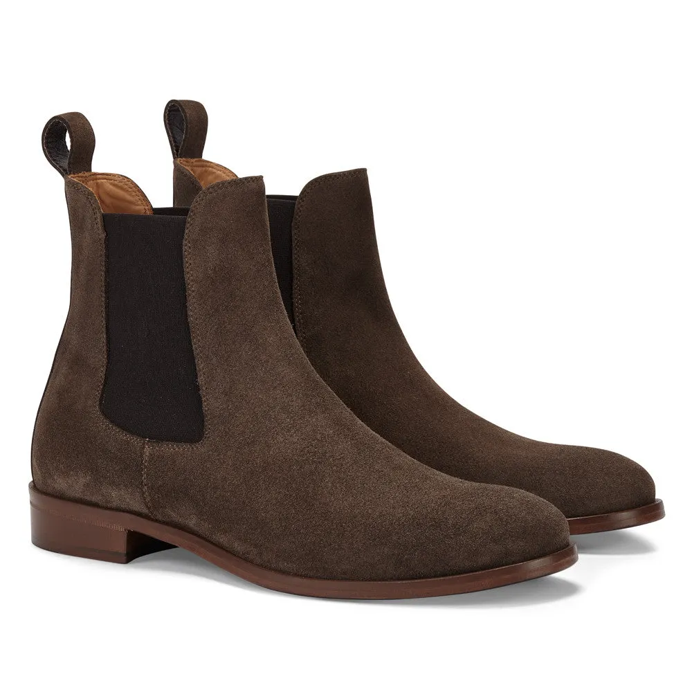 CHELSEA BOOT | NUTELLA SUEDE