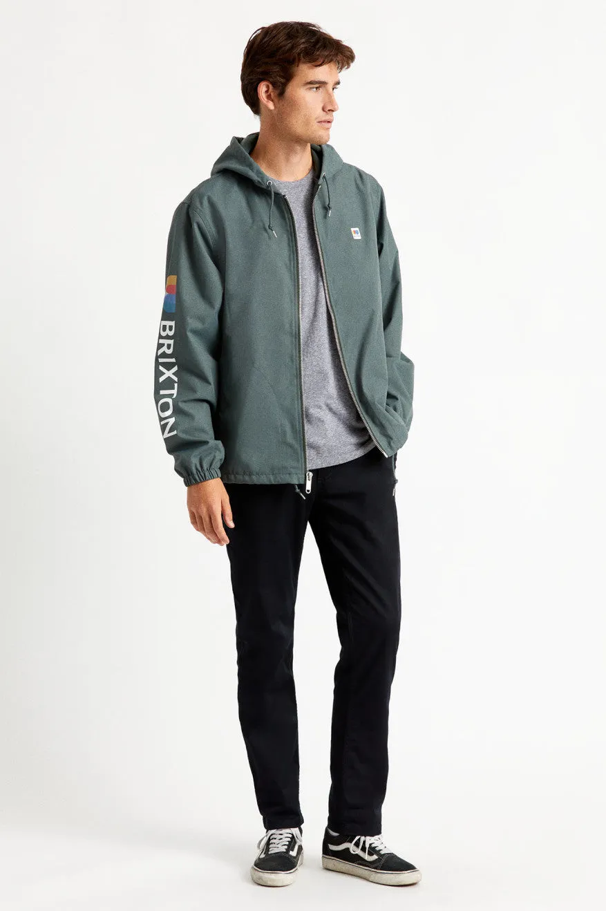 Claxton Alton Zip Hood Jacket - Evergreen