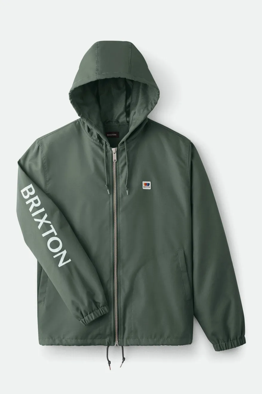 Claxton Alton Zip Hood Jacket - Evergreen