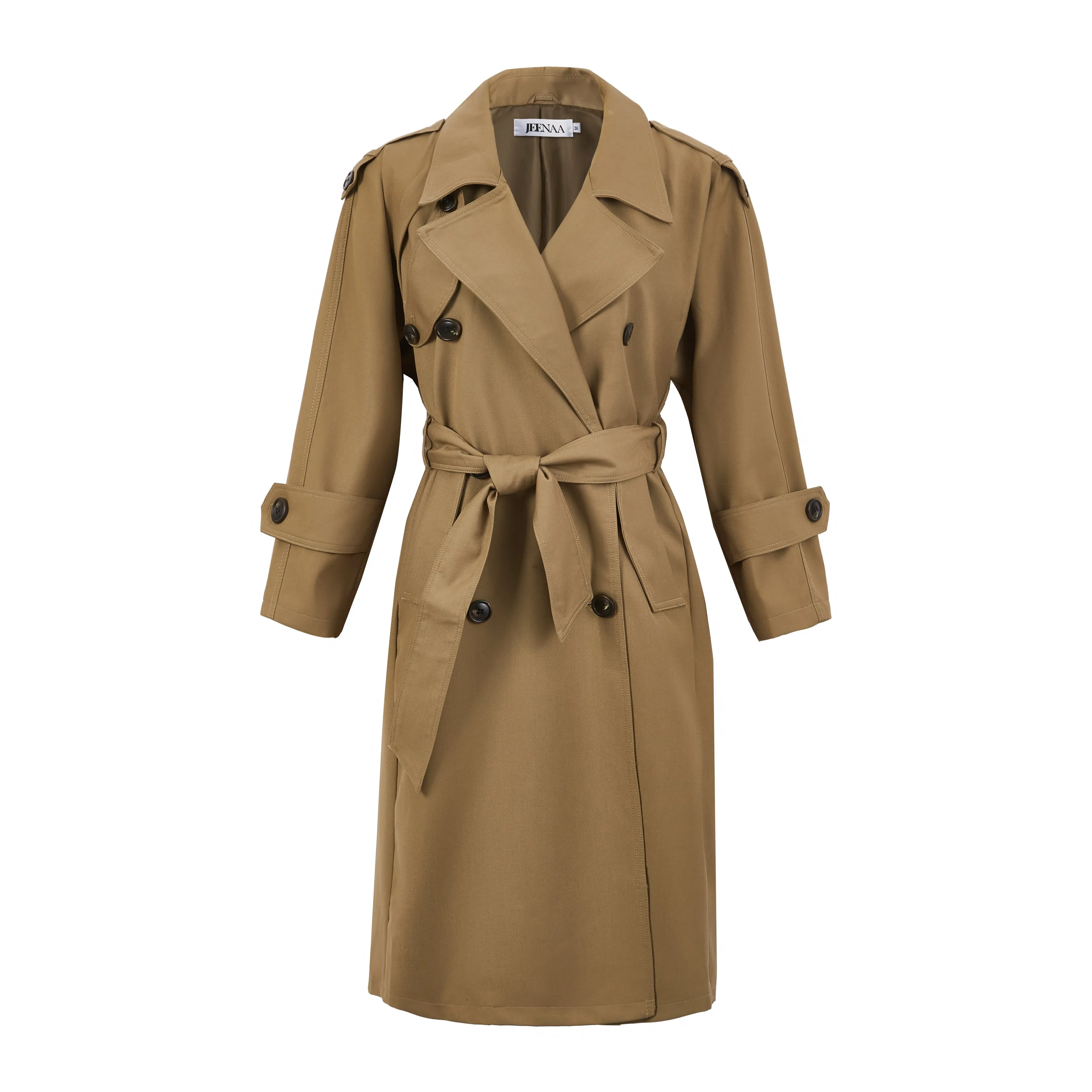 Coffee Trench Coat