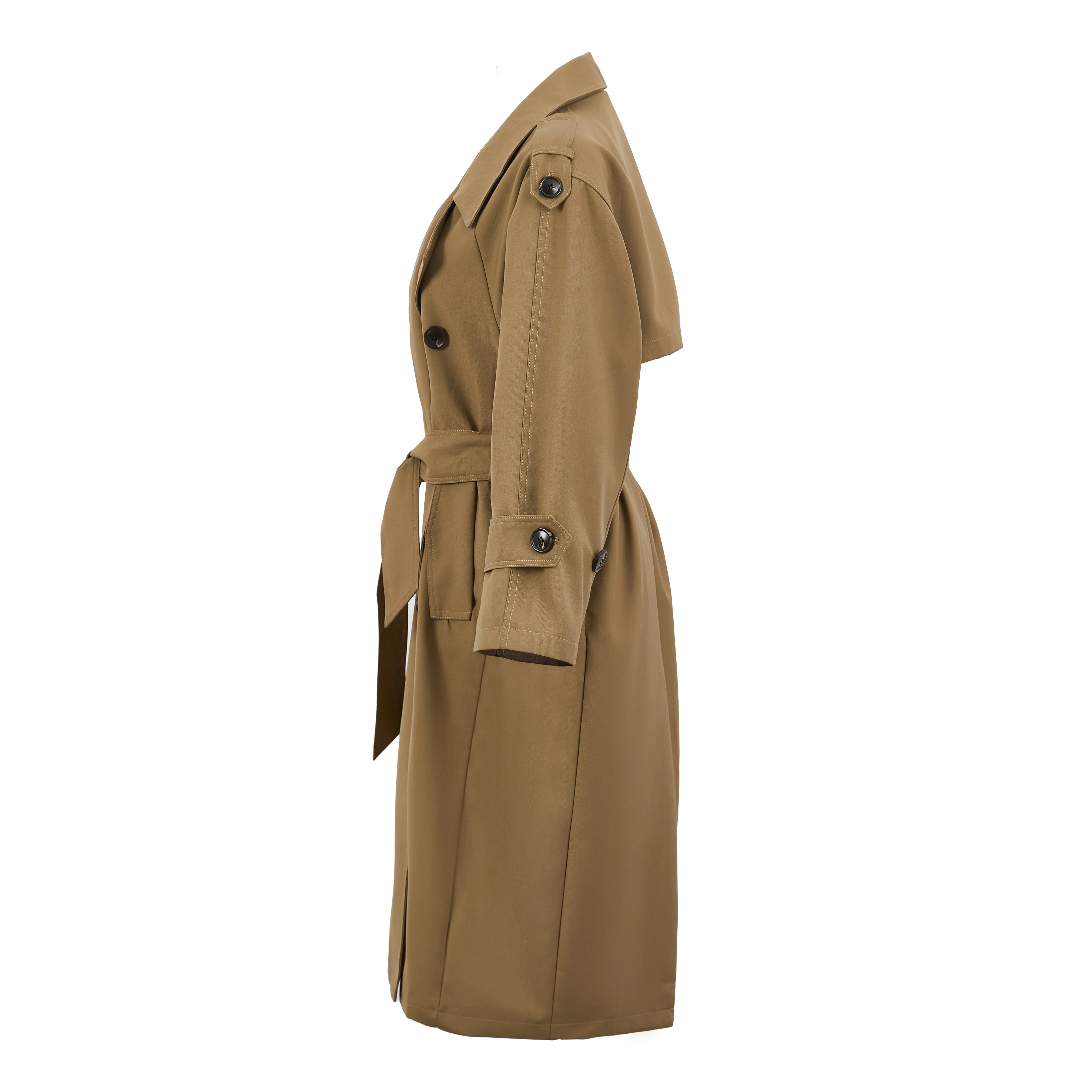 Coffee Trench Coat