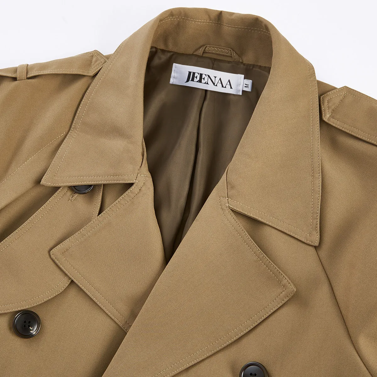 Coffee Trench Coat