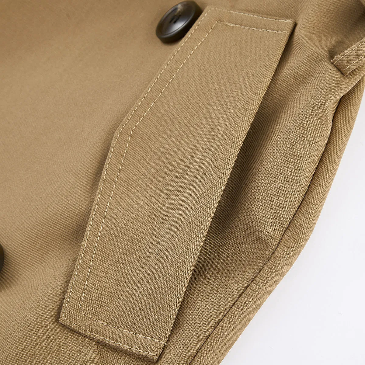 Coffee Trench Coat